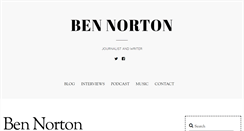 Desktop Screenshot of bennorton.com